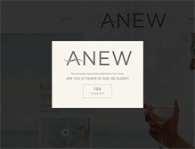 Tablet Screenshot of anewwine.com